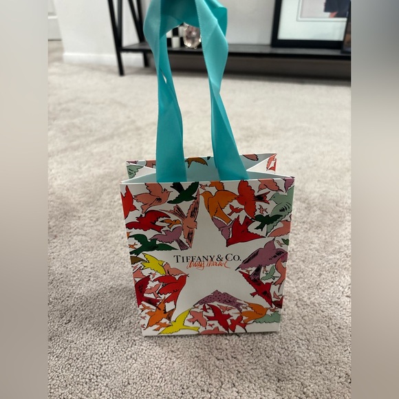 Tiffany & Co. Handbags - Tiffany & Co. small Andy Warhol shopping bag.